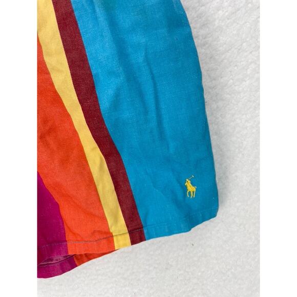 Polo Ralph Lauren Multicolor Striped Men's Swim Trunks Size Medium - Picture 4 of 9